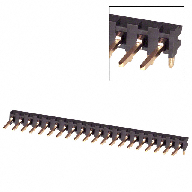 2-87232-0 TE Connectivity AMP Connectors  Embases à broches mâles